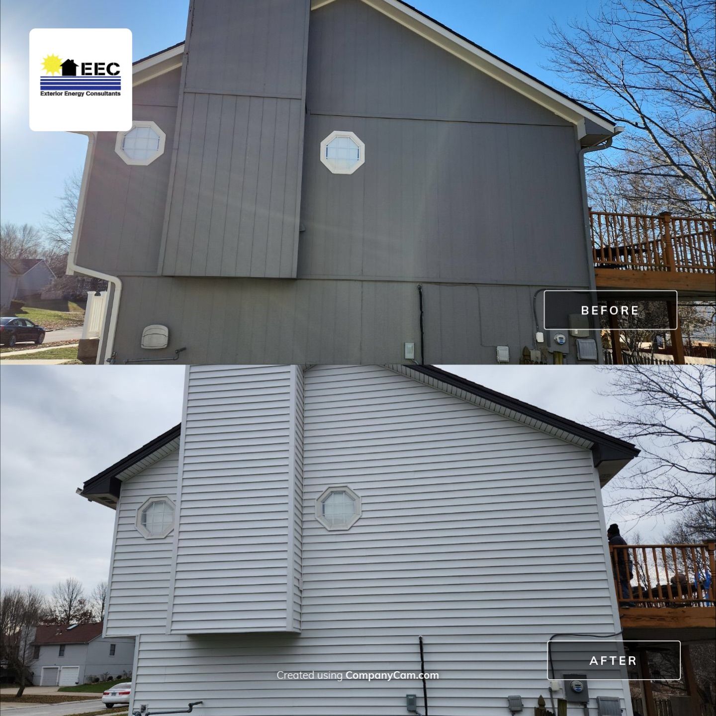From EHH to WOWZA! by EEC  Windows, Siding & Roofing 