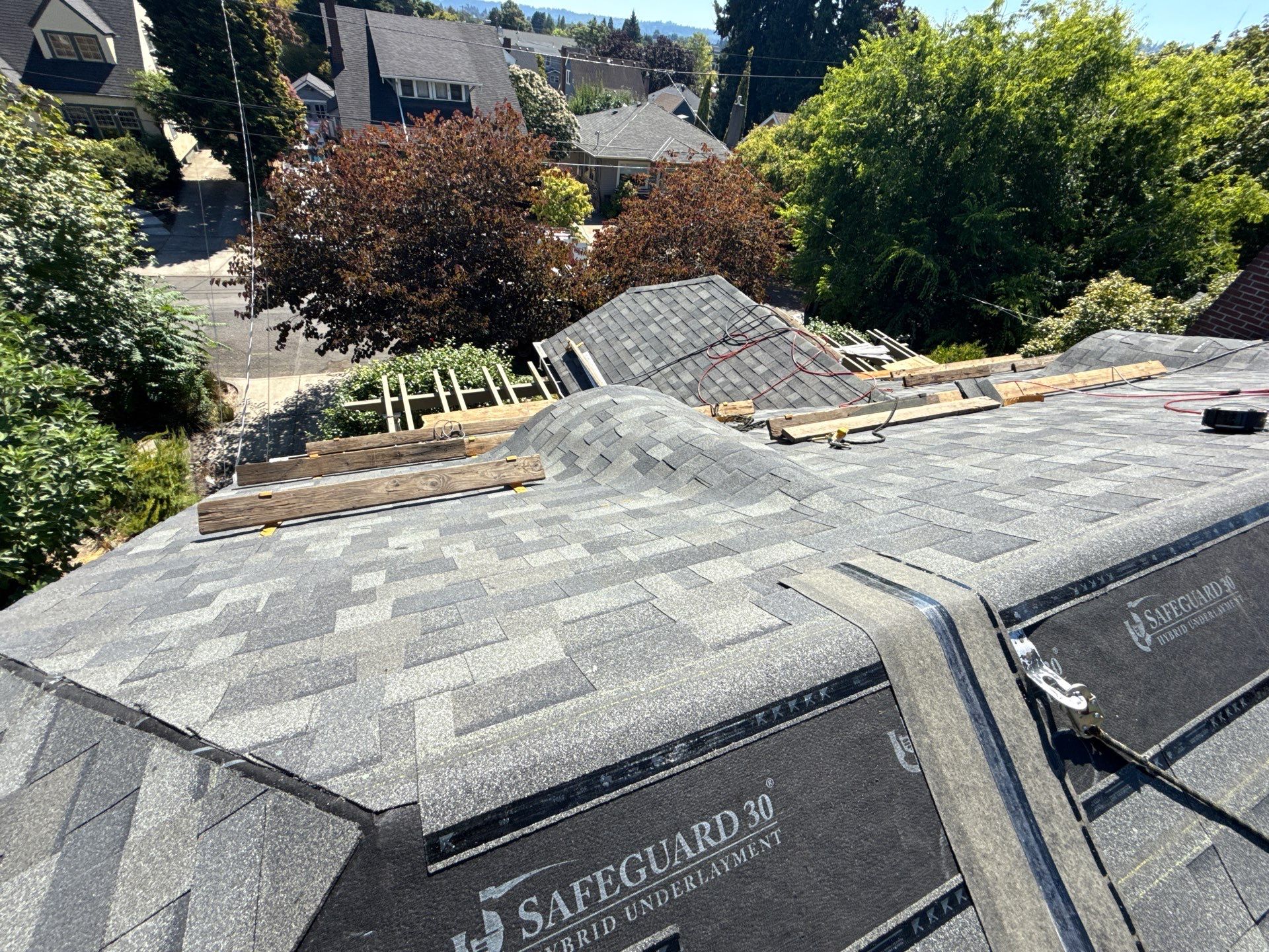 Project in Portland by Tom Leach Roofing