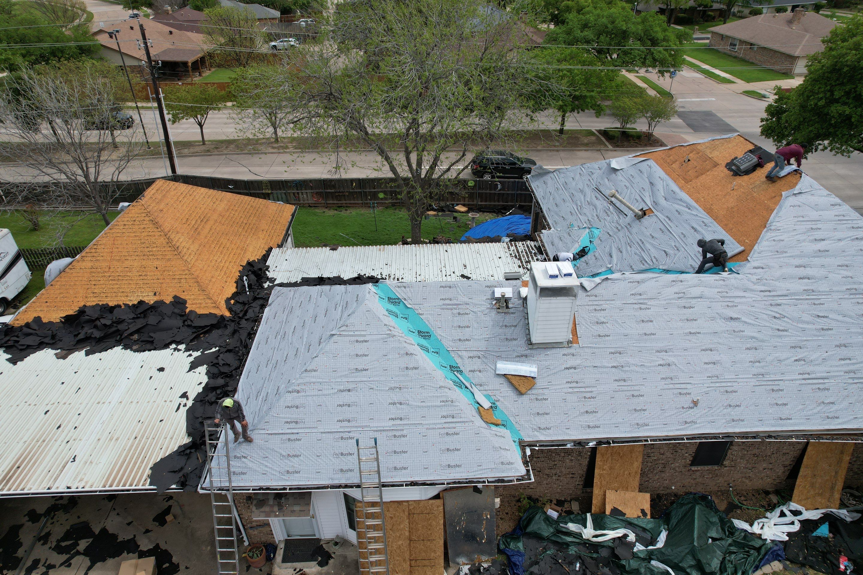 Project in Carrollton by Zeus Exteriors