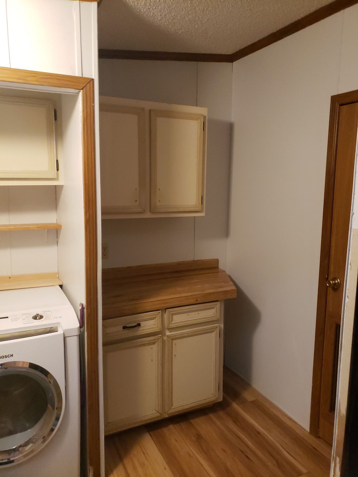 Stunning Kitchen Transformation with Raw Hickory Cabinets by A Step Above Handy LLC 