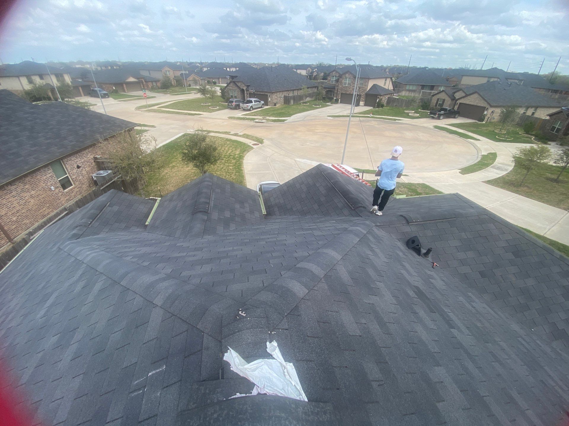 Residential Roofing Repair using Owen's Corning Duration (Lifetime) Shingles by Roof Repair Company