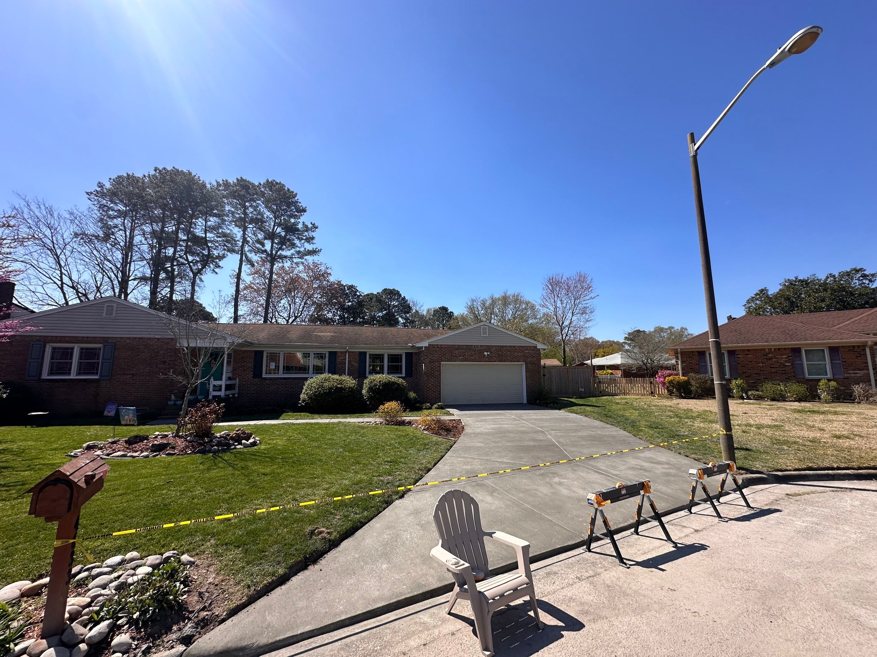 Project in Virginia Beach by Sam The Concrete Man Virginia Beach