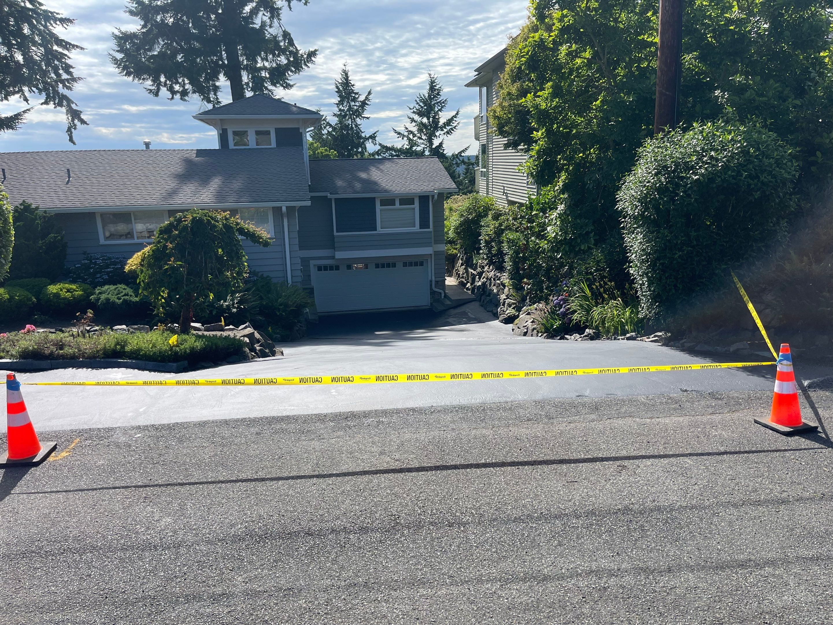 Sealcoat & Crack Fill Driveway Repair | Mukilteo  by Jireh Asphalt & Concrete Inc 