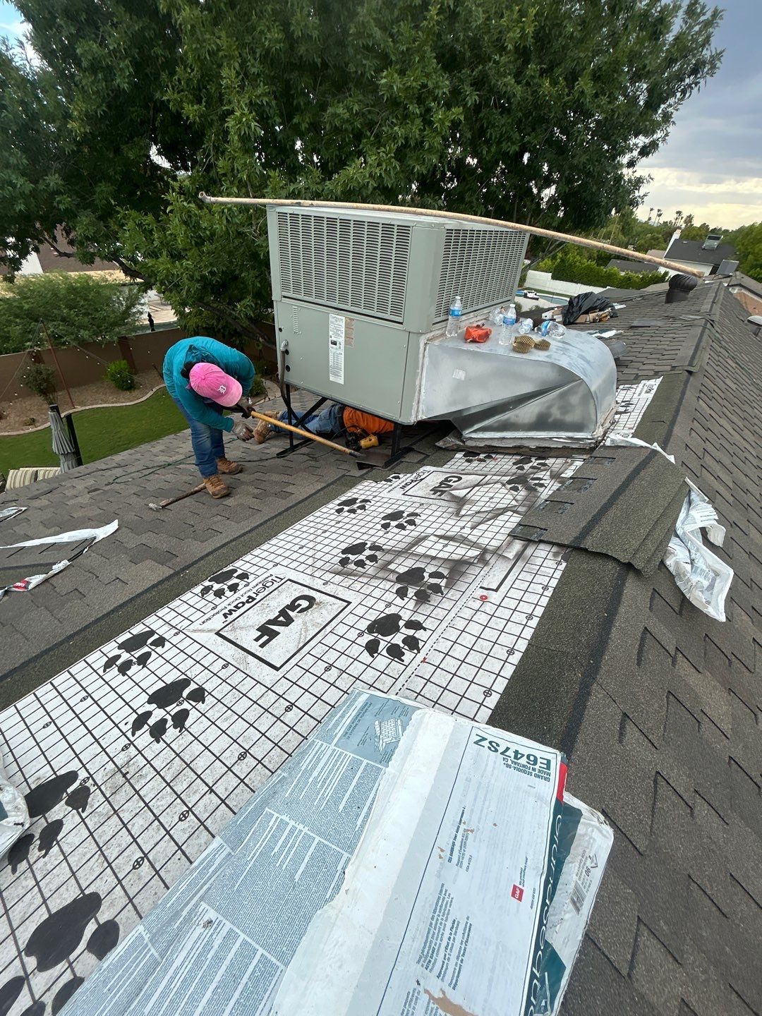 Project in Scottsdale, AZ by Saint Roofing