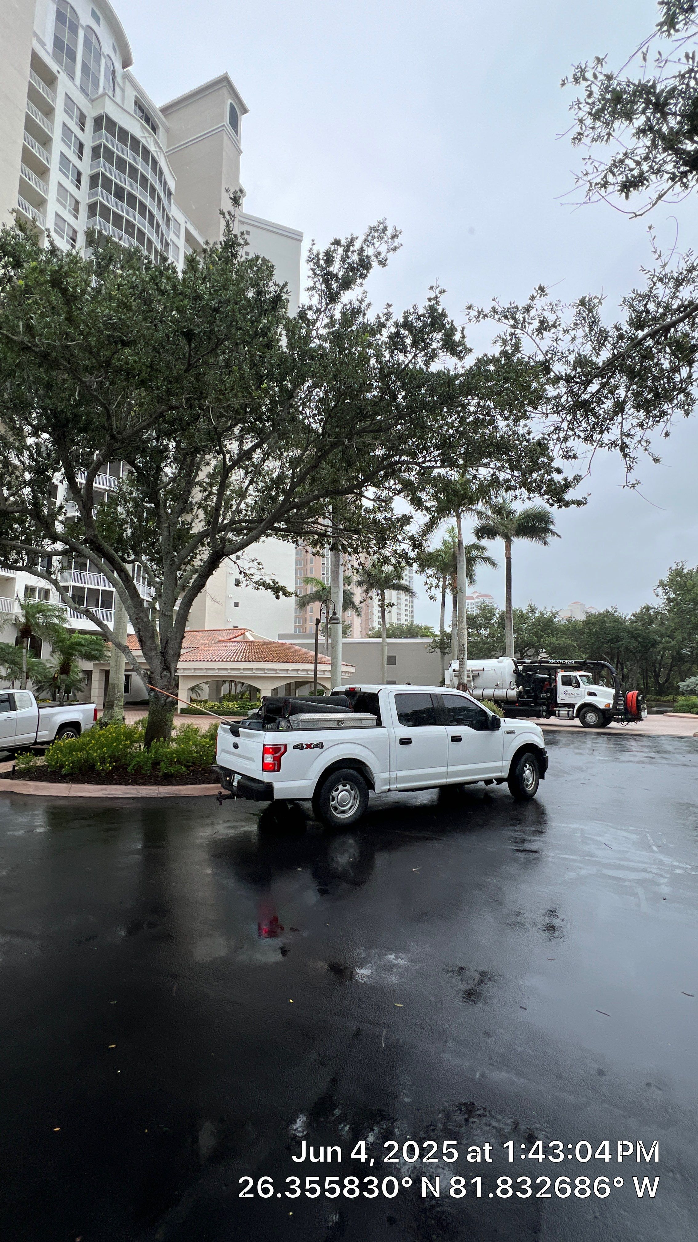 Bonita Bay Condo Stormwater System Cleaning by APS Power & Water