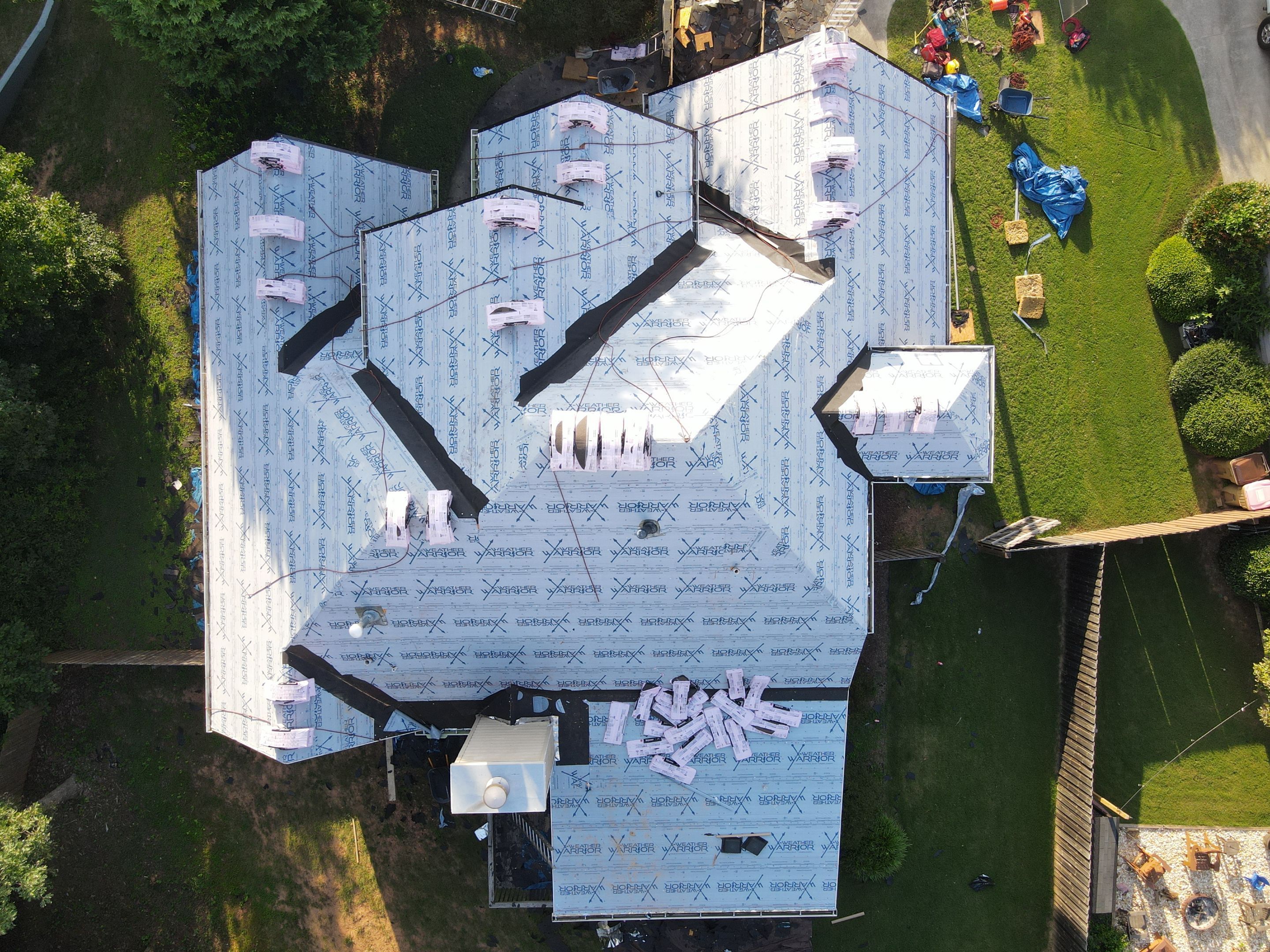 Residential Roofing Installation using Owens Corning by Inspector Roofing and Restoration