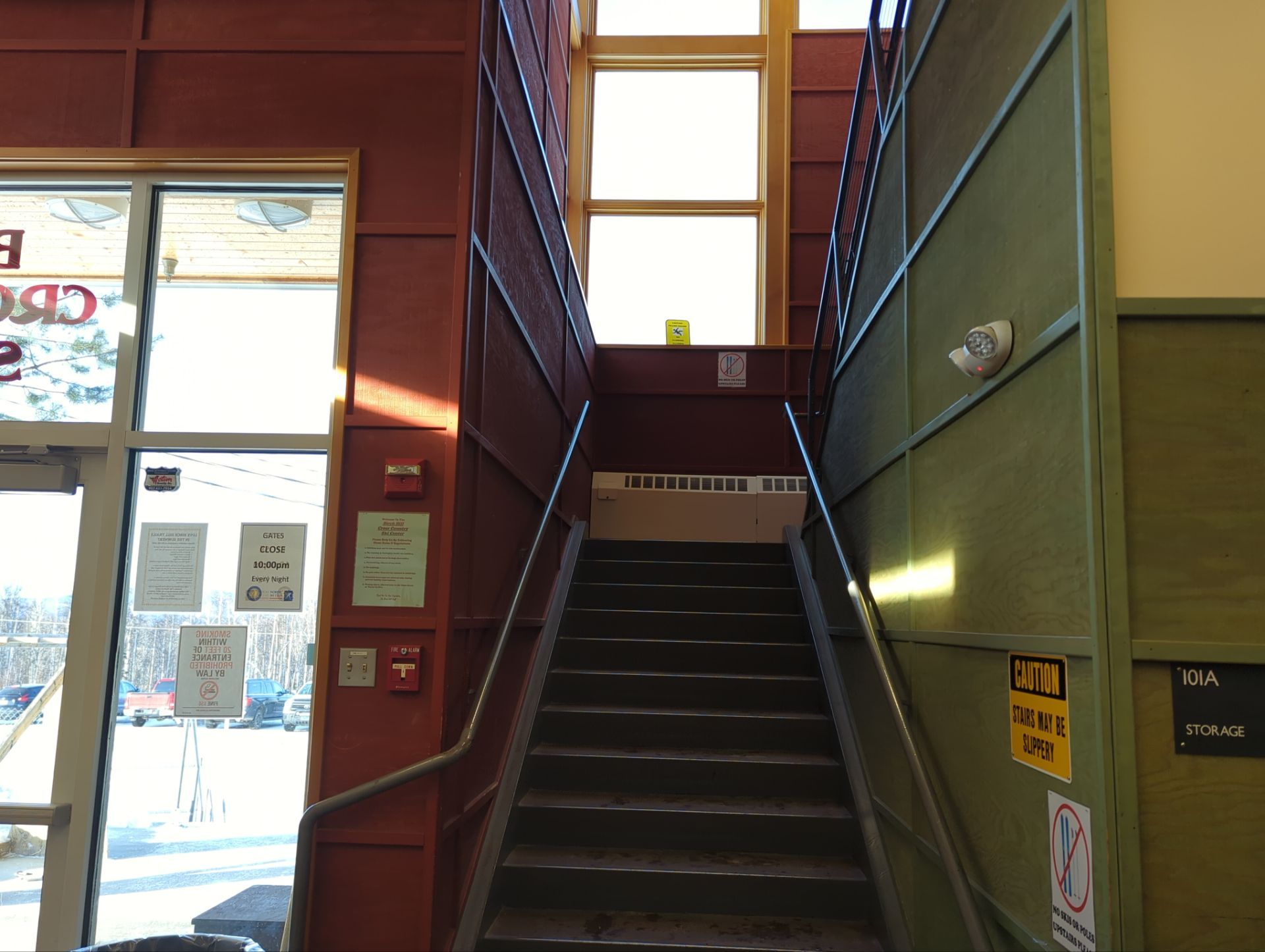Birch Hill Stairwell Repaint! by Midnight Sun Painting