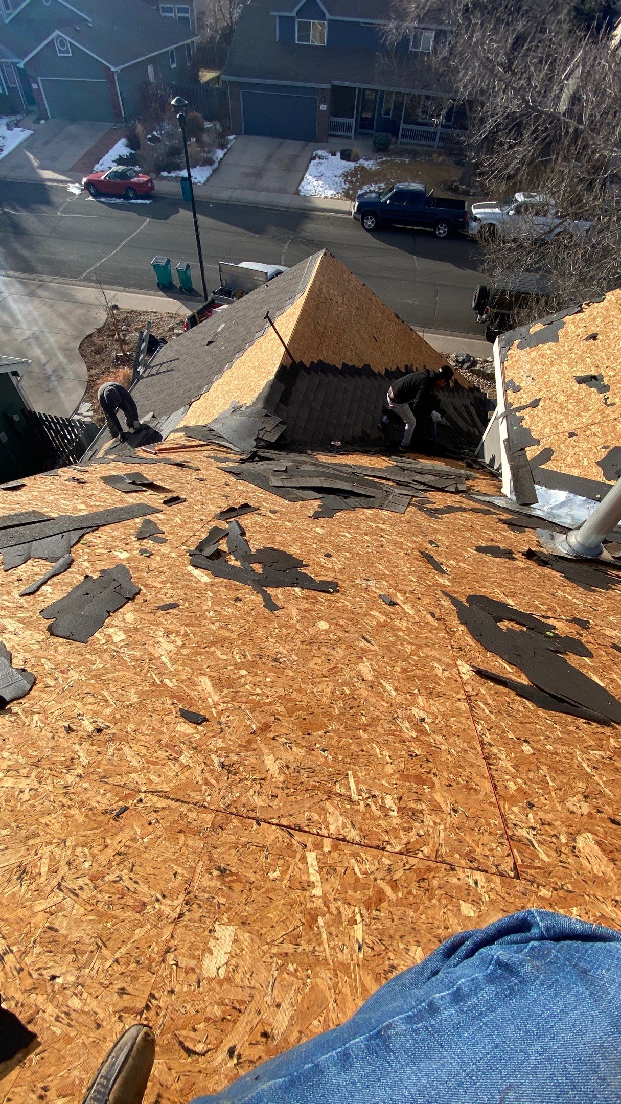 Resdiental Hail Damage Roof Replacement using Certainteed Northgate by Black Belt Roofing