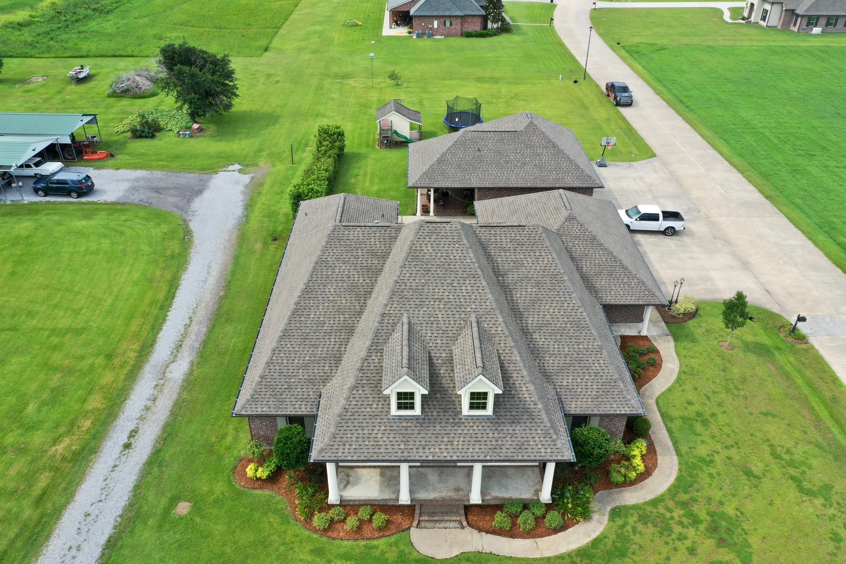 Atlas Pinnacle Pristine Weathered Shadow by Top Team Roofing & Construction