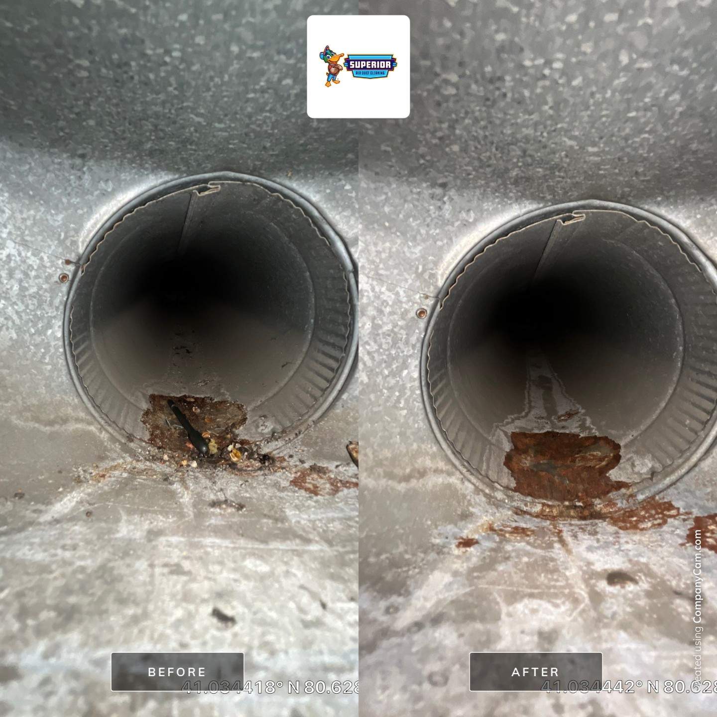 Air Duct Cleaning With a Vacuum Truck in Youngstown, OH by Superior Air Duct Cleaning