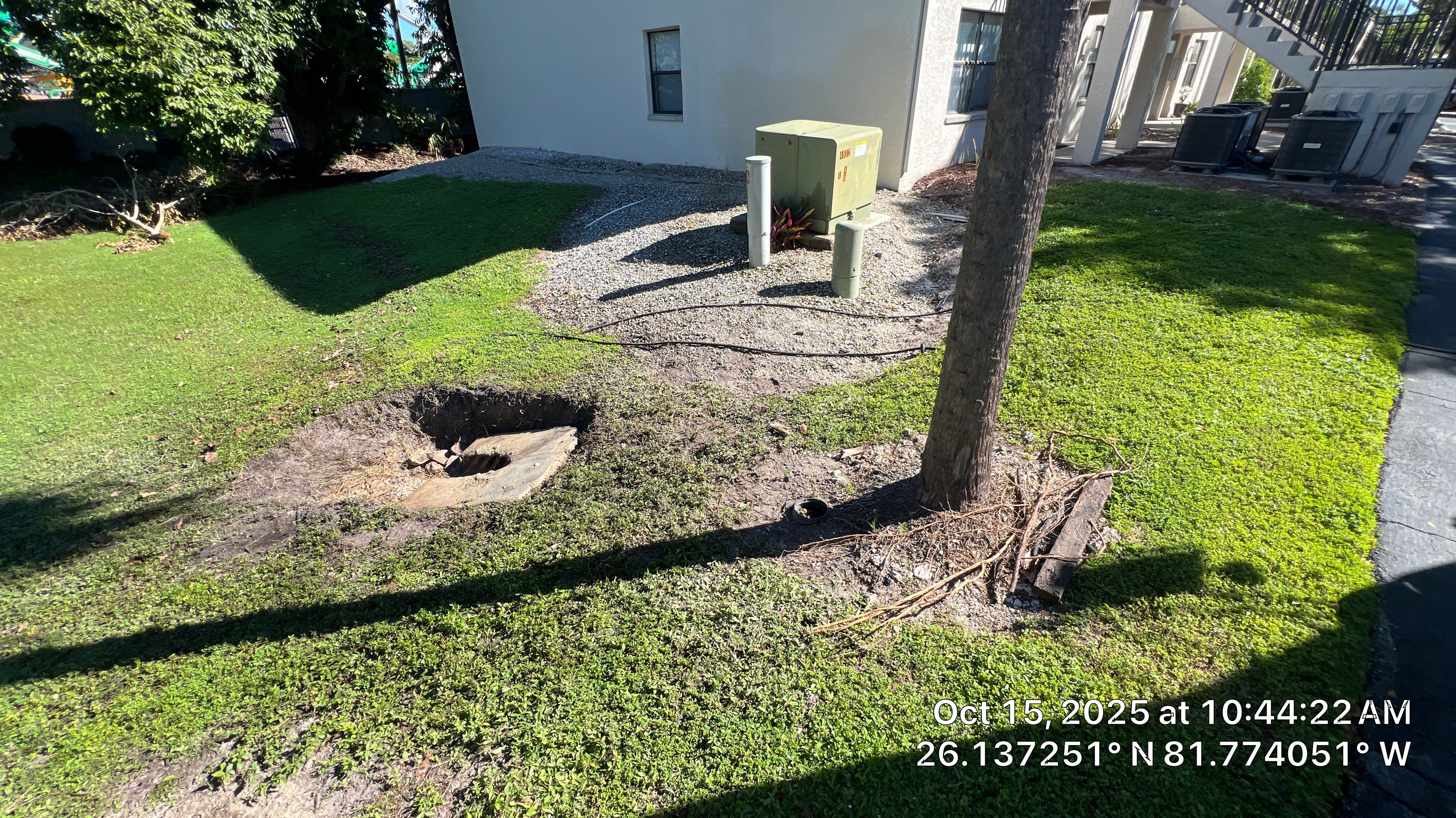 Naples Apartment Complex Culvert Cleaning by APS Power & Water