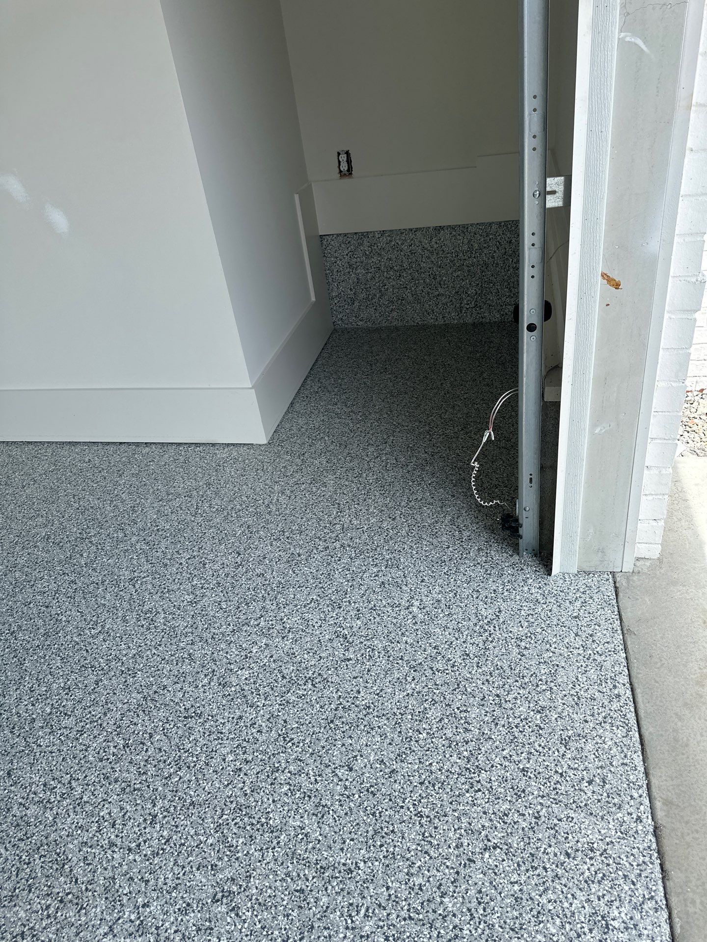 Garage Floor Coating using Gravel by My Garage Floor Guys