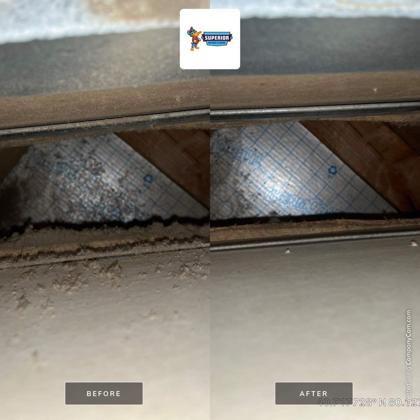 Air Duct & Dryer Vent Cleaning With a Vacuum Truck in Cranberry Twp, PA by Superior Air Duct Cleaning