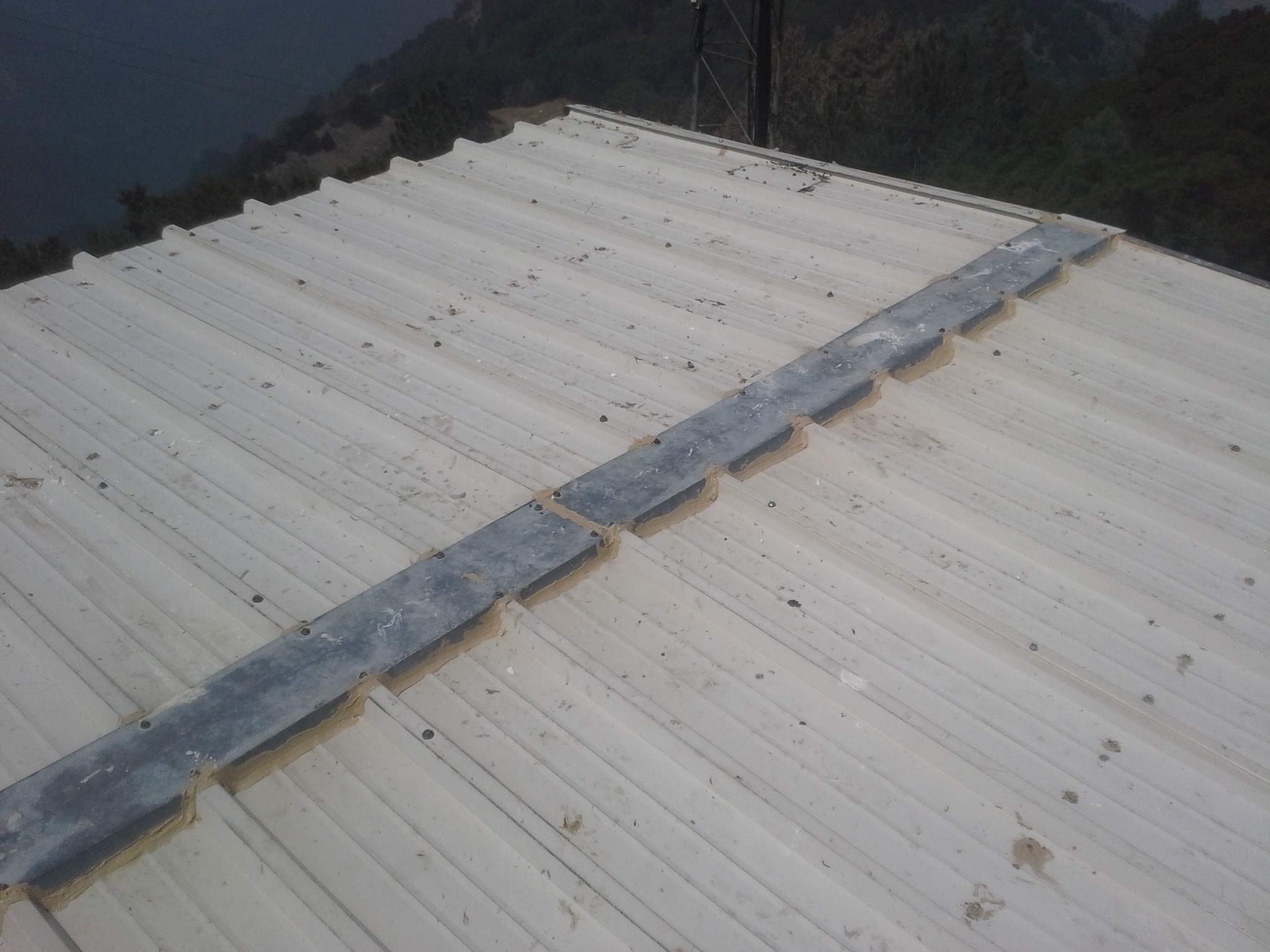 Metal Reroofing for Fire Lookout Tower at Mount Hamilton by Eastman Roofing & Waterproofing Inc.