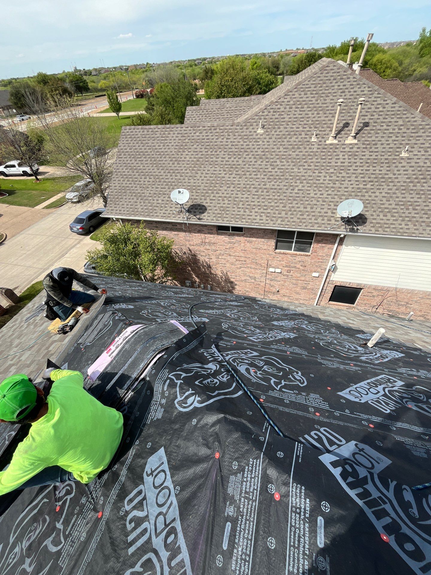 Storm Restoration Project by Berry Good Roofing 