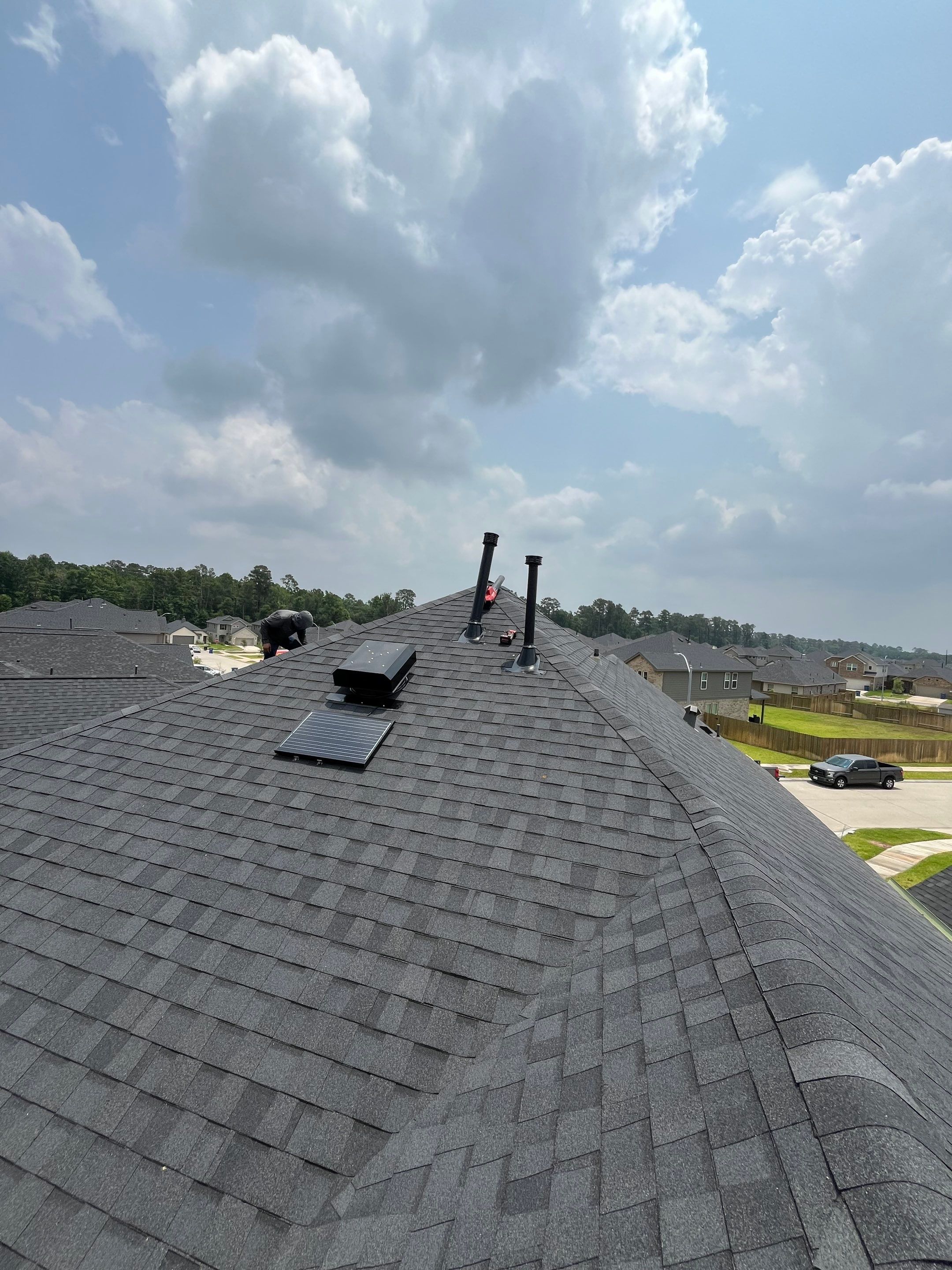 Roof Tune up Project in Magnolia by Roofing Technologies Unlimited