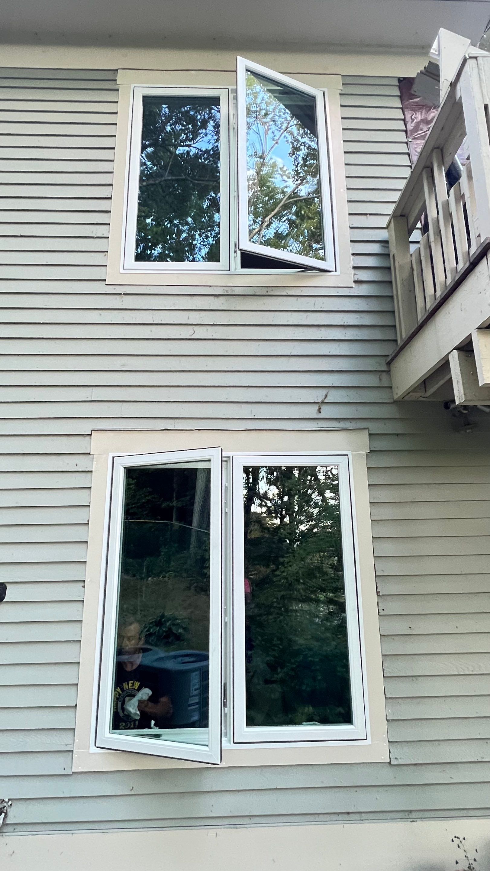 Window Installation using Classic New Construction Windows by Sensible Home Solutions