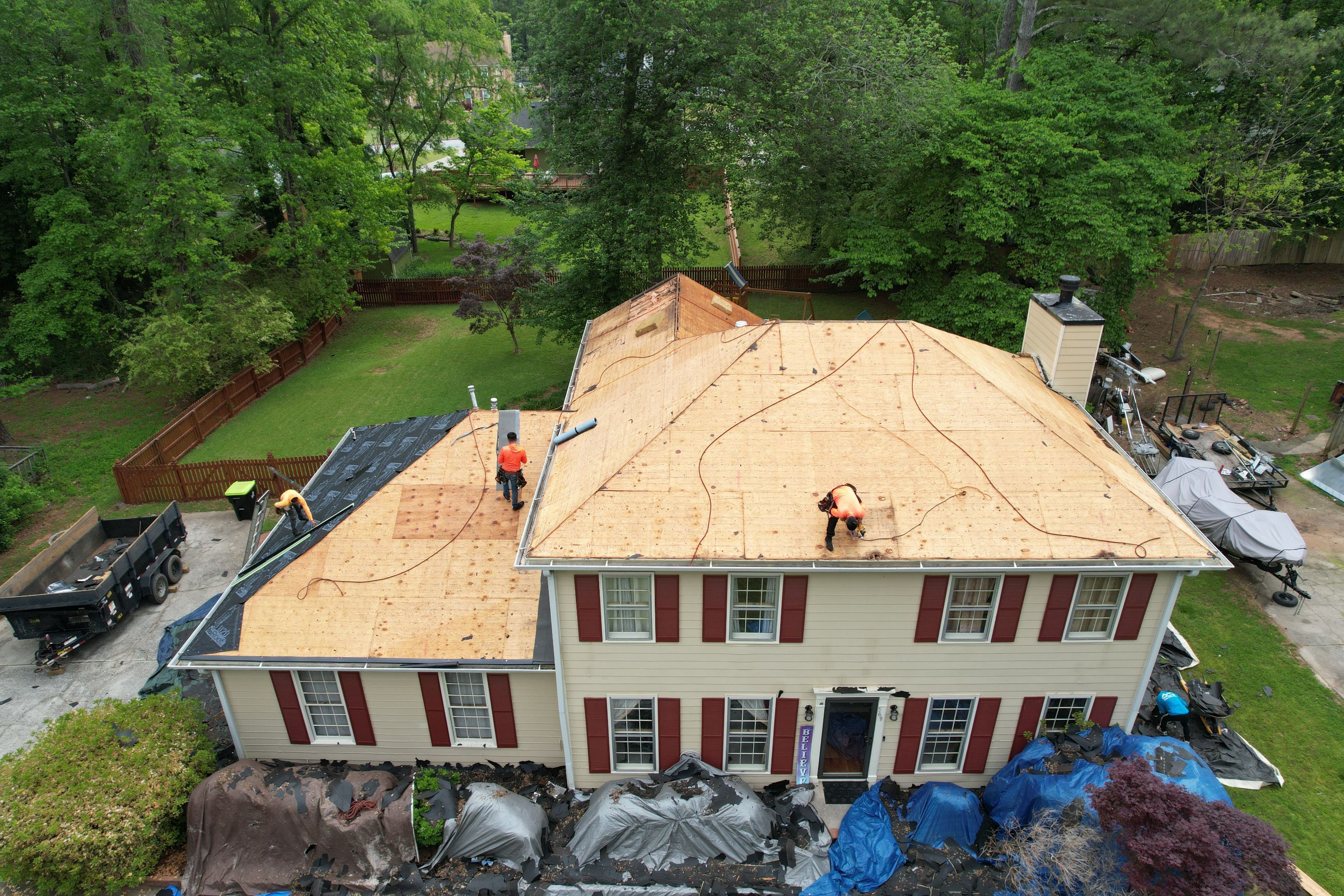 Residential Roof Replacement using Owens Corning by Inspector Roofing and Restoration