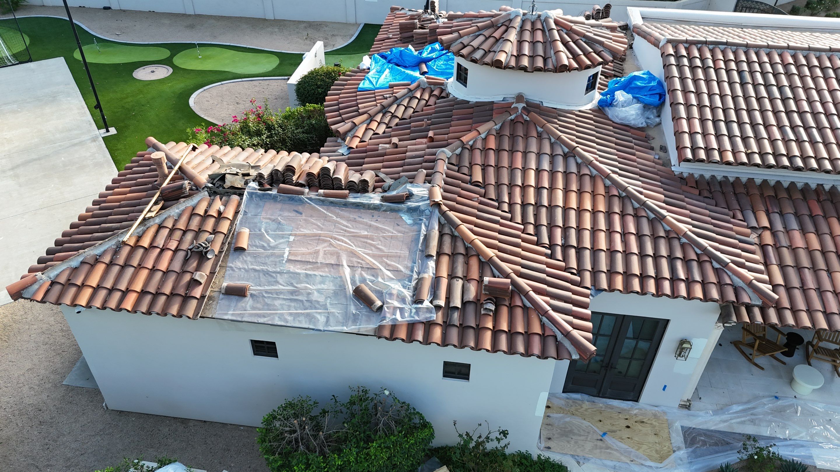 Project in Paradise Valley, AZ by Saint Roofing