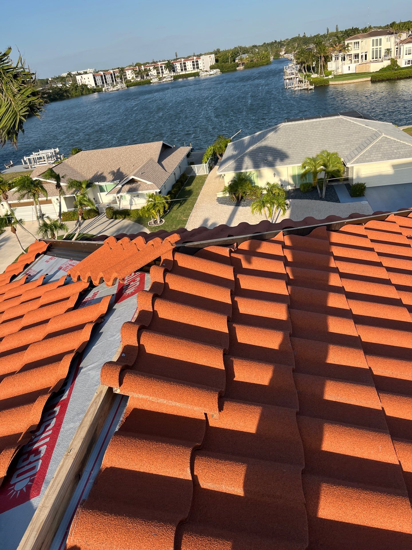 Decra Stone-Coated Metal Roof Installation for Bonita Springs Estate by cordova home services