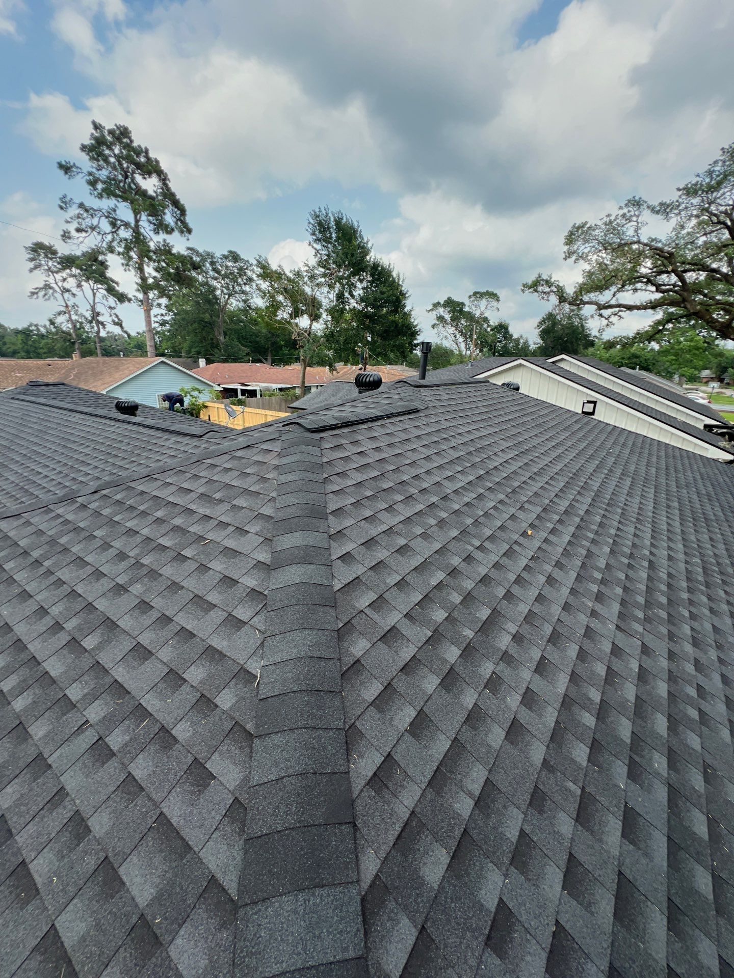Residential Roofing Repair using Owen's Corning Duration (Lifetime) Shingles by Roof Repair Company