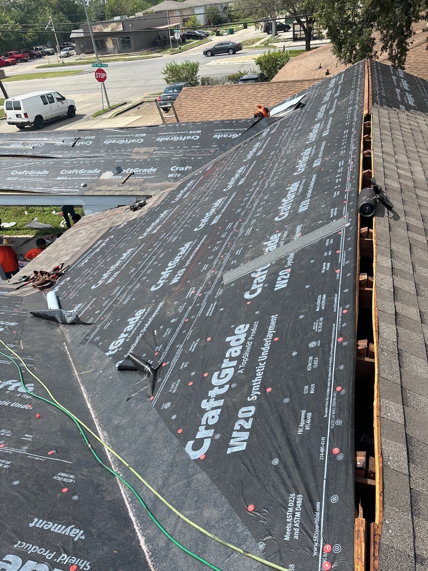 Residential Roofing Repair using Owen's Corning Duration (Lifetime) Shingles by Roof Repair Company