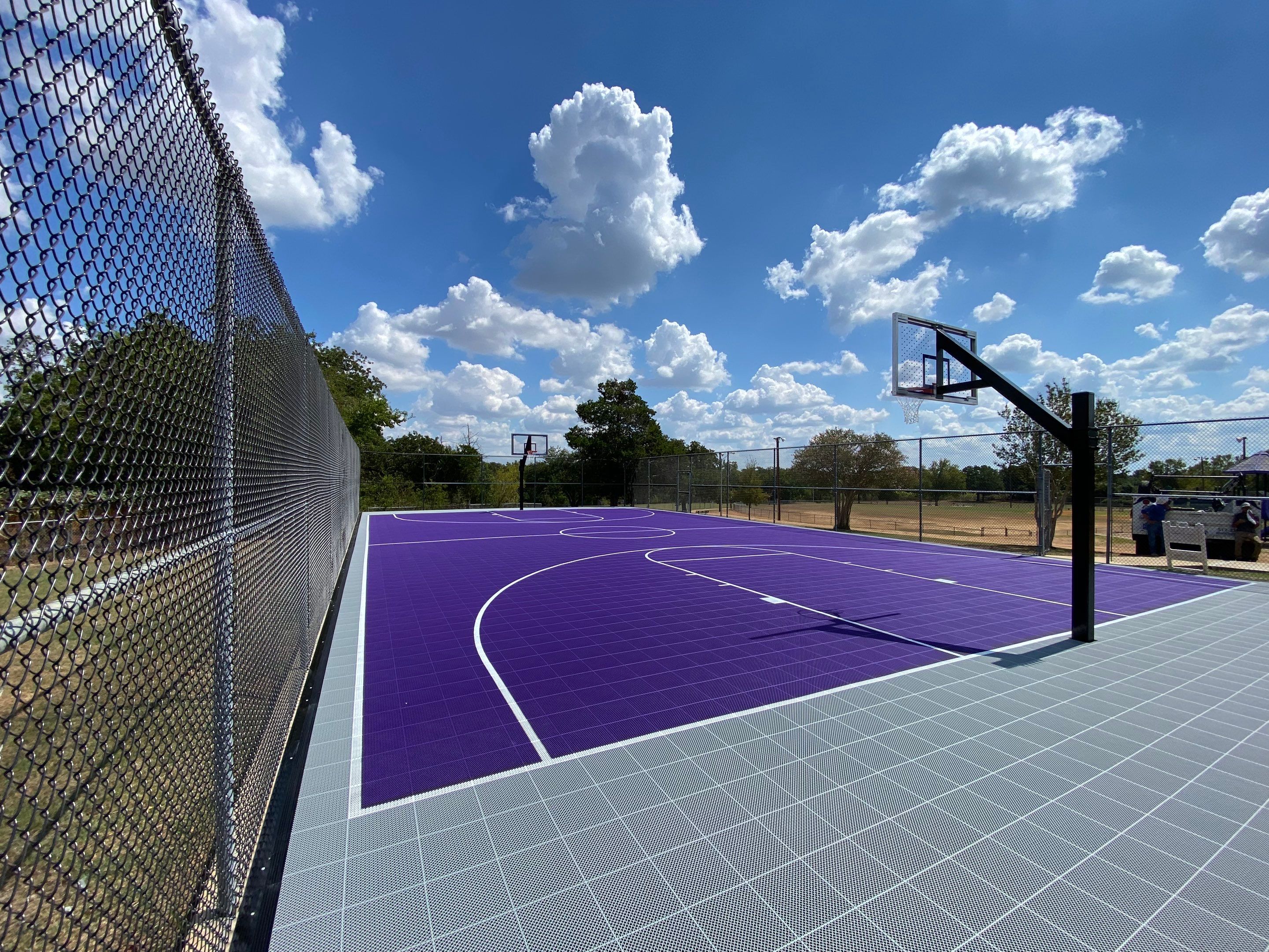 Elgin Memorial Park Refurbish  by Sport Court Austin