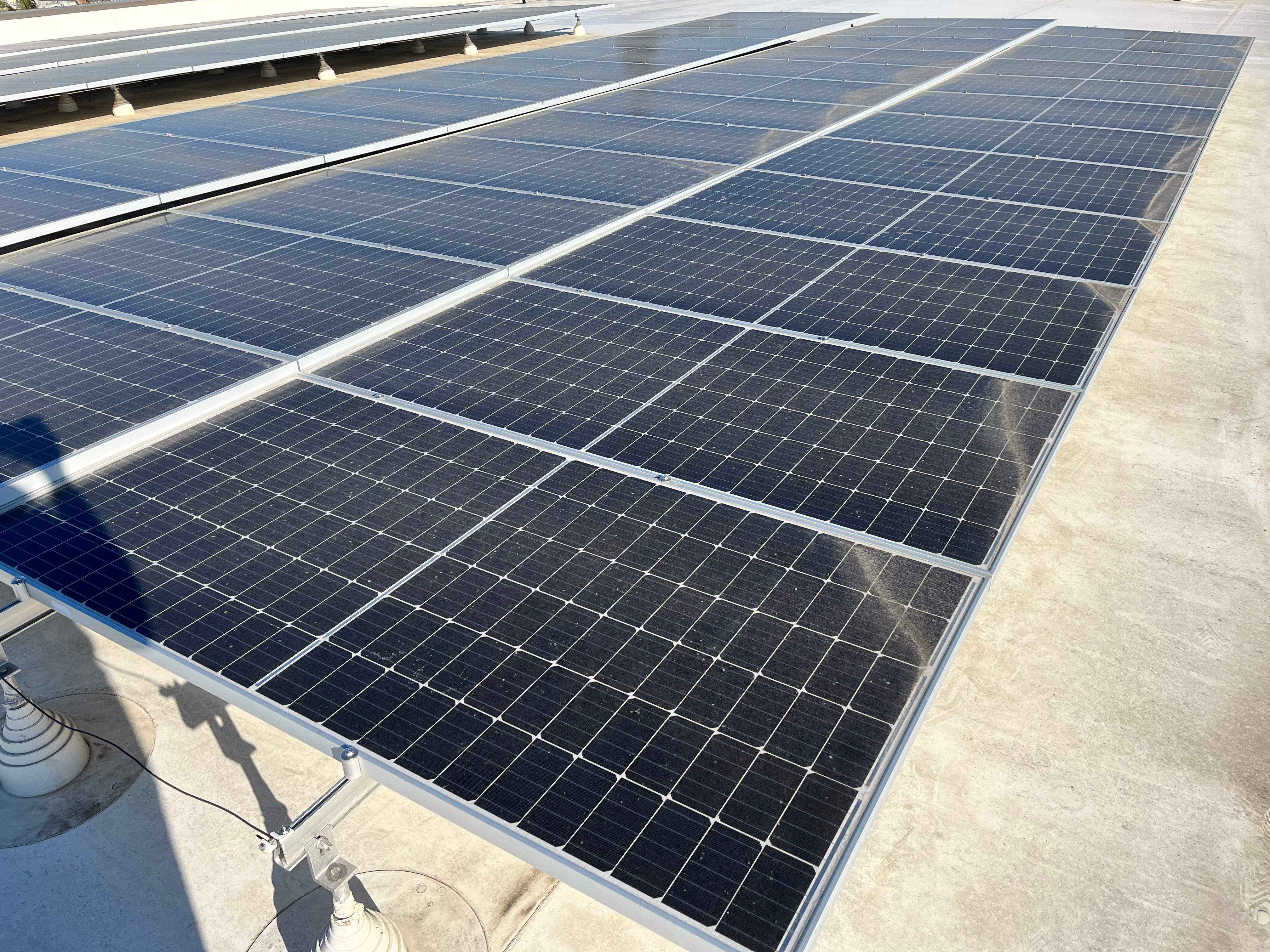 Commercial Solar Panel Cleaning in Rowland Heights by Palm Coast Solar Cleaning