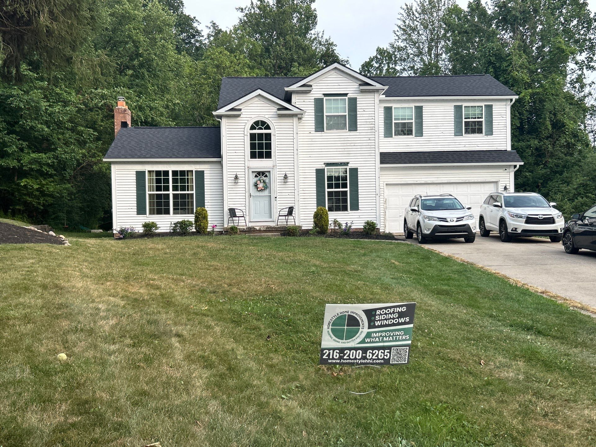 Roof Replacement with New Skylight by Homestyle in Solon by Homestyle Home Improvements (HHI)