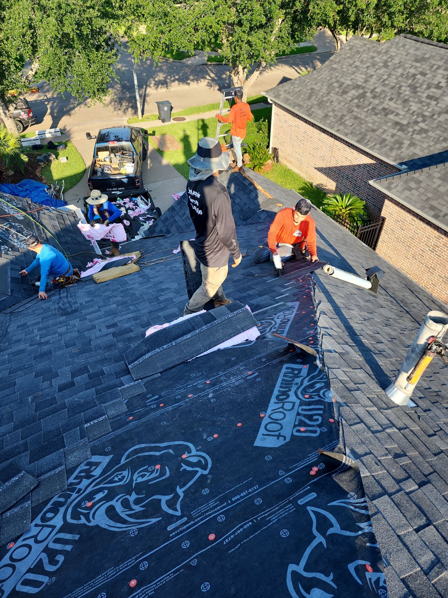 Residential Roofing Repair using Owen's Corning Duration (Lifetime) Shingles by Roof Repair Company