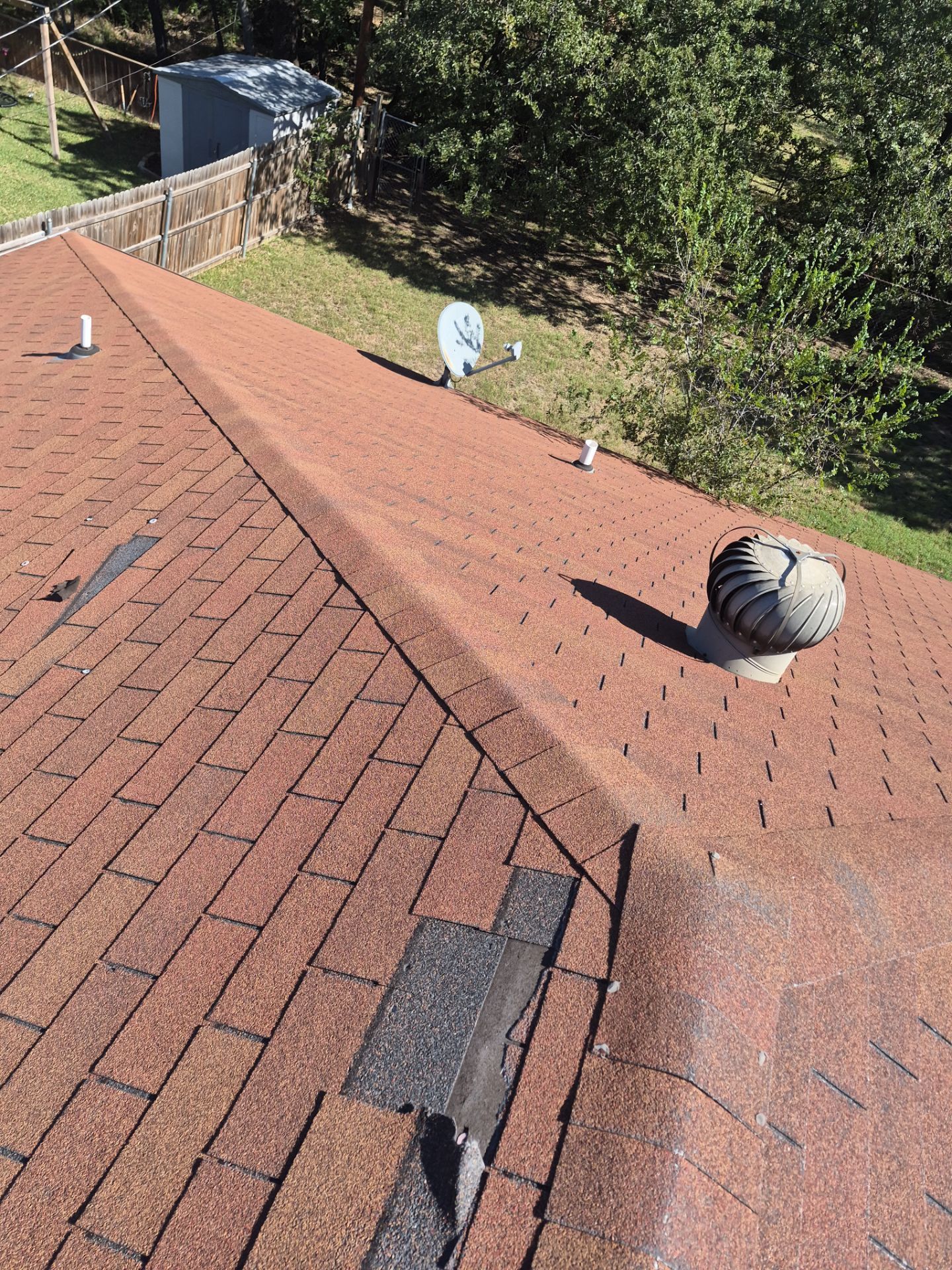 Residential Tarp Repair by Becker Roofing and Exteriors