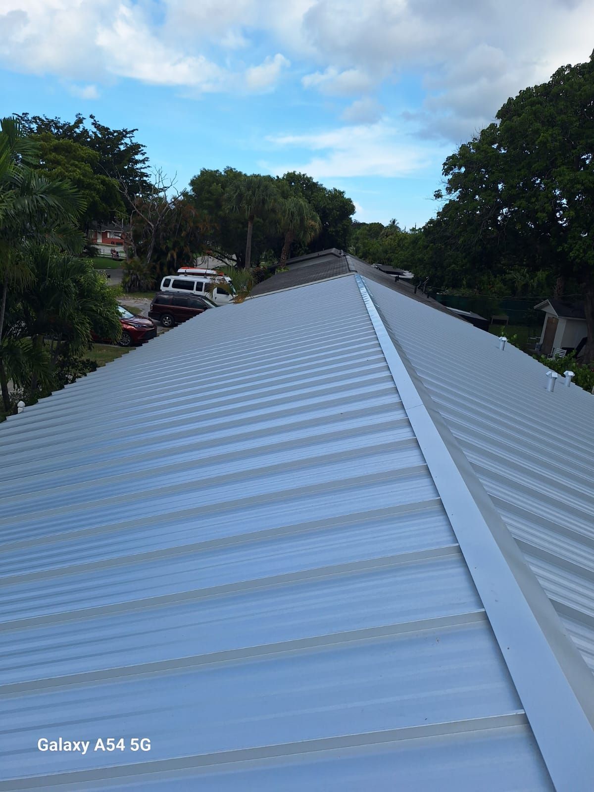 24ga 1" Nail-Strip Charcoal Gray  by Total Roofing System The Metal Roof Experts