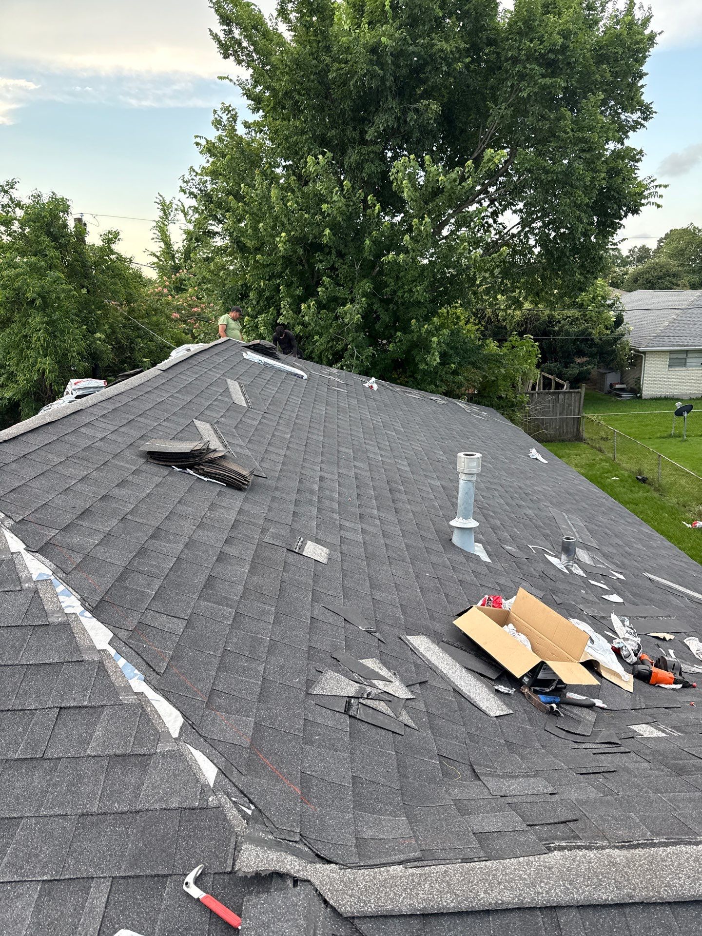 Project in Terrytown by Robertson Roofing & Siding Inc