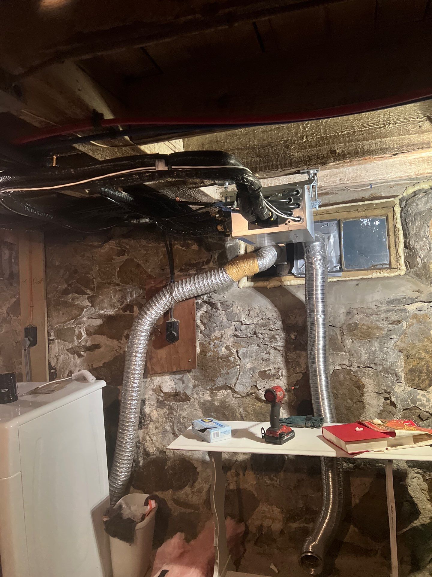 Installed Mitsubishi Electric high-efficiency gas furnace — Marblehead, MA by FAGONE MECHANICAL