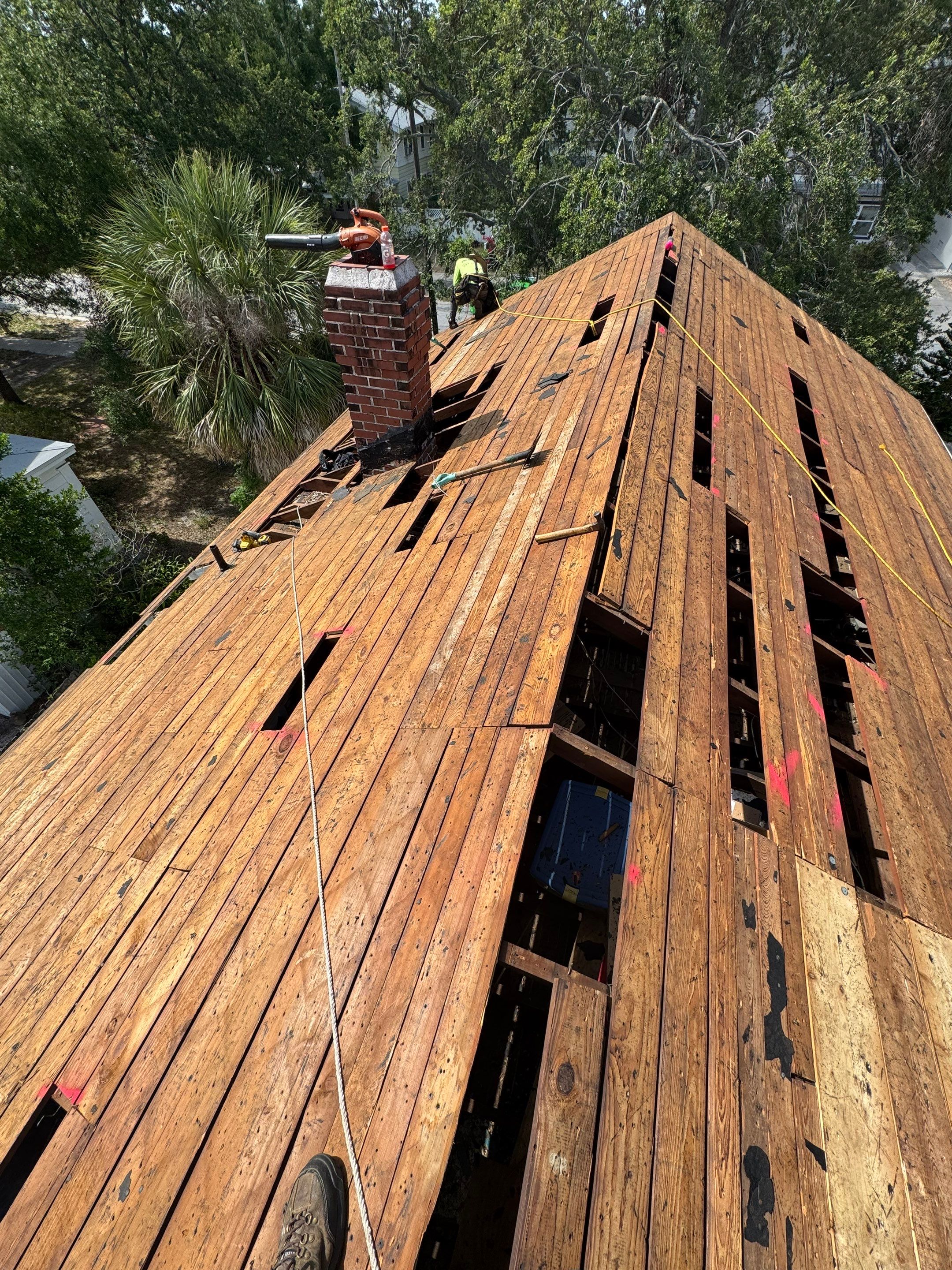 Project in St. Petersburg by Mitchell Roofing Company LLC