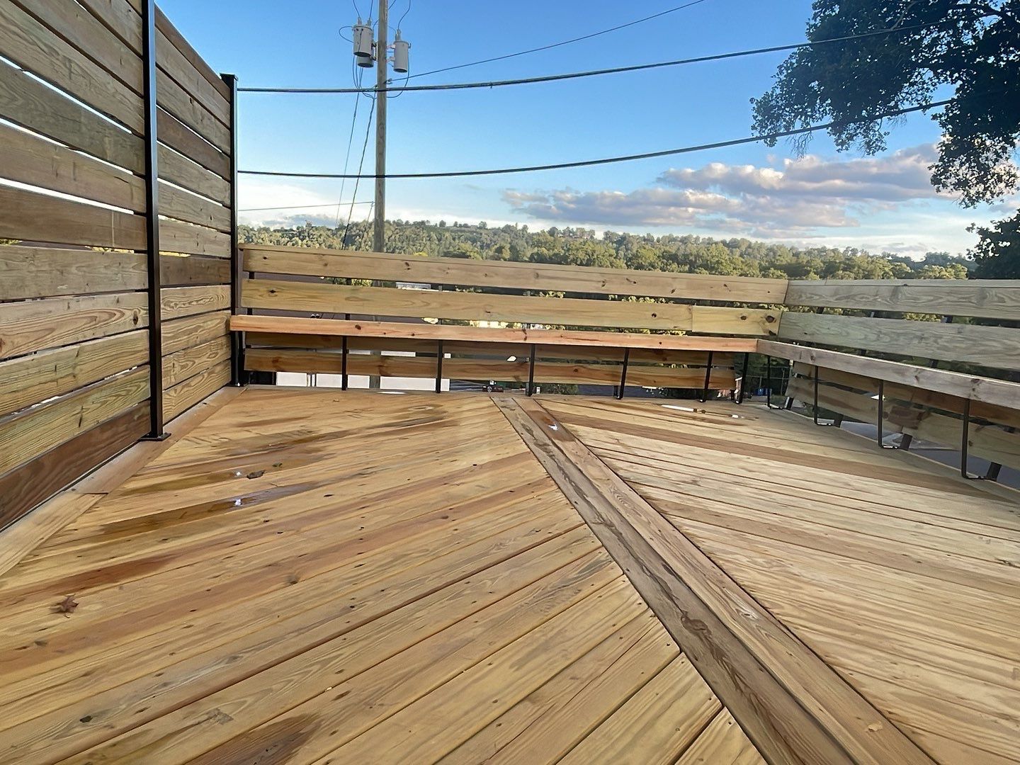 Independence Drive - Deck Installation   by Pillar and Pine