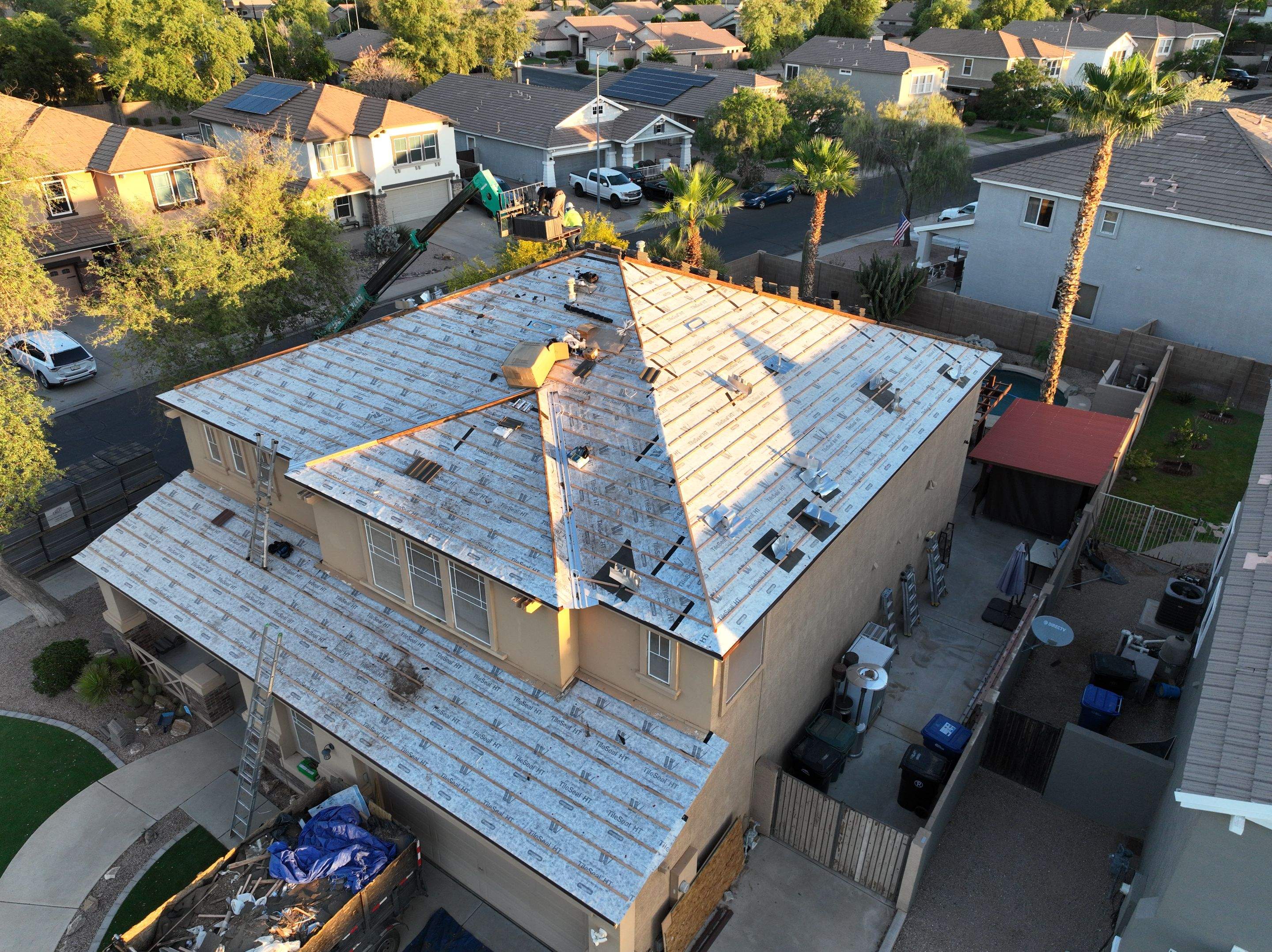 Tile Re-roof  by Mighty Dog Roofing East Valley