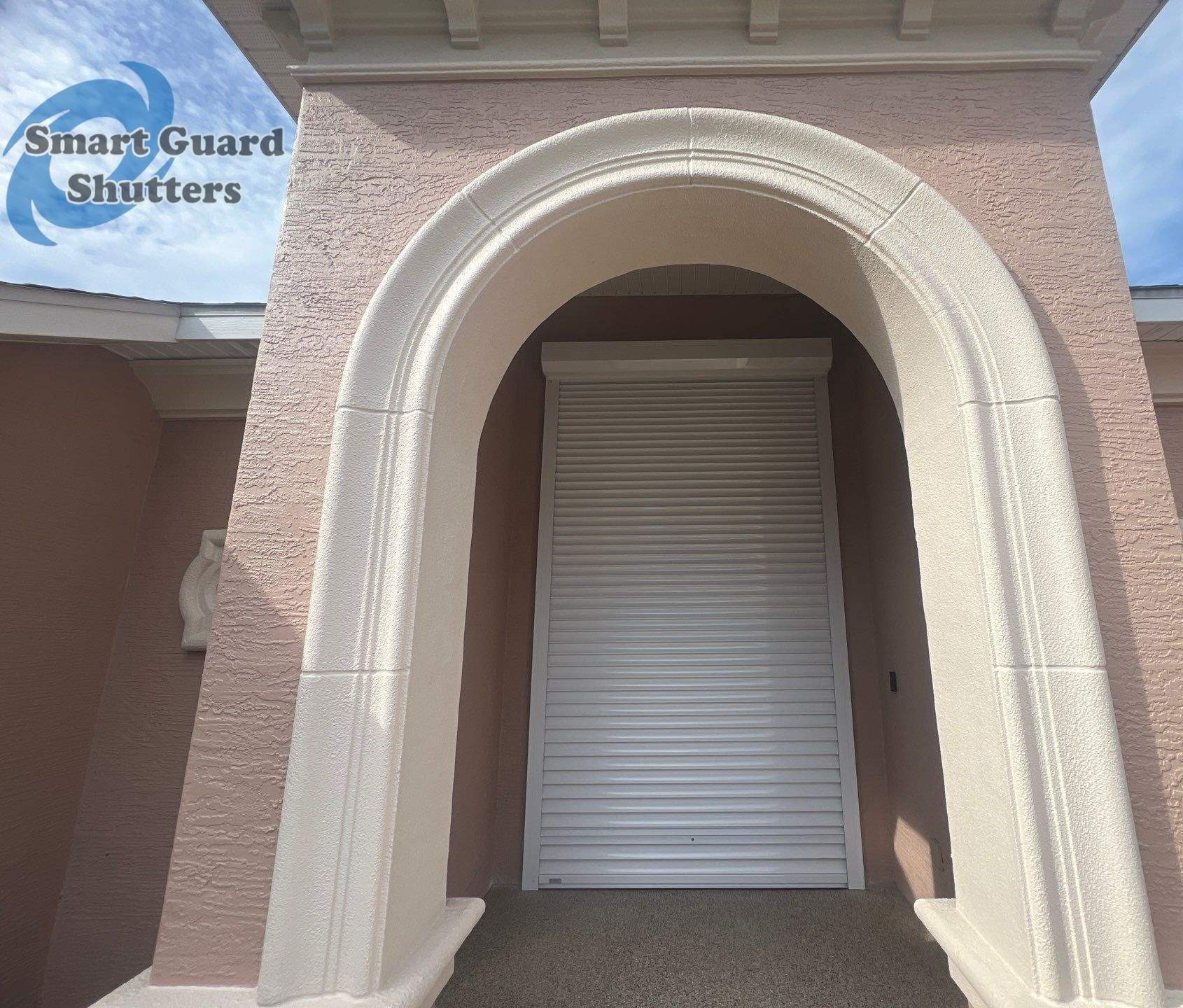 Rolling Shutter in White by Smart Guard Shutters