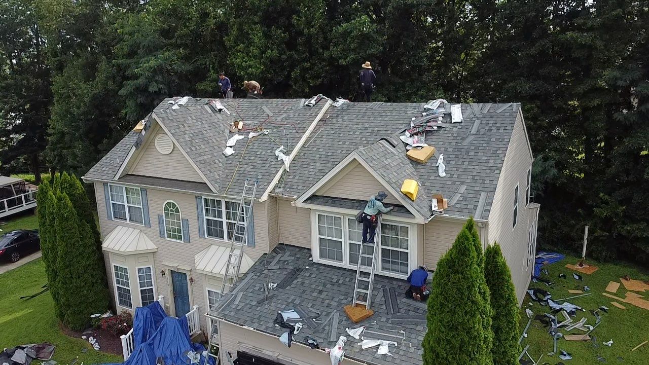 Residential Roofing Installation using GAF Timberline HDZ by Matter Roofing & Construction