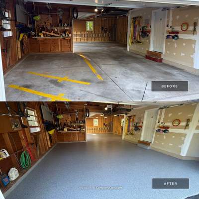Vintage Silverado Garage Coating