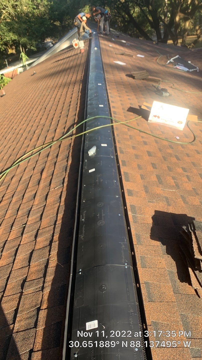 Residential Roofing Installation using Roof Replacement by American Roofing & Construction LLC