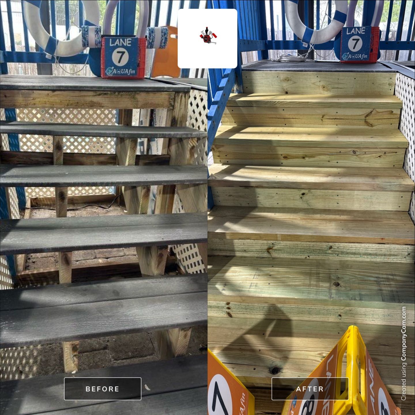 New Steps At The Swim School by Axtra Hand