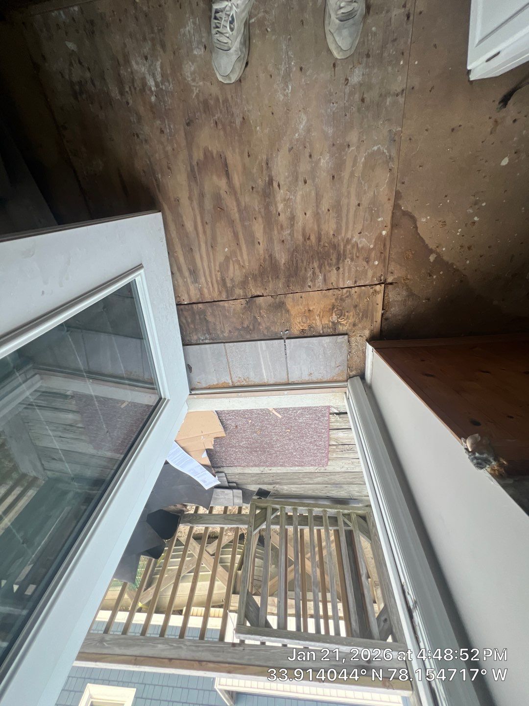 Caving Floors - LVP Structural Floor Repair in Oak Island, NC by Licensed General Contractor by RGR Construction and Roofing, LLC
