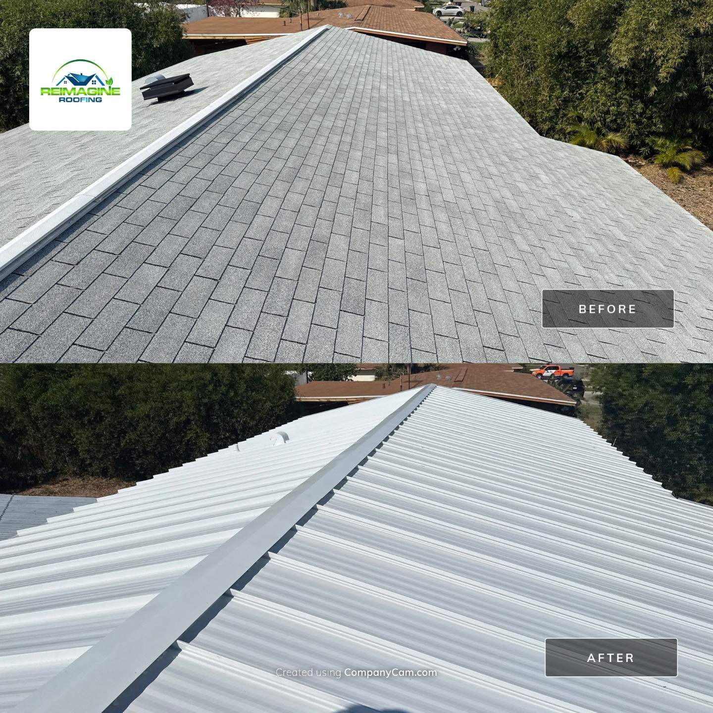 Polar White Standing Seam by Reimagine Roofing