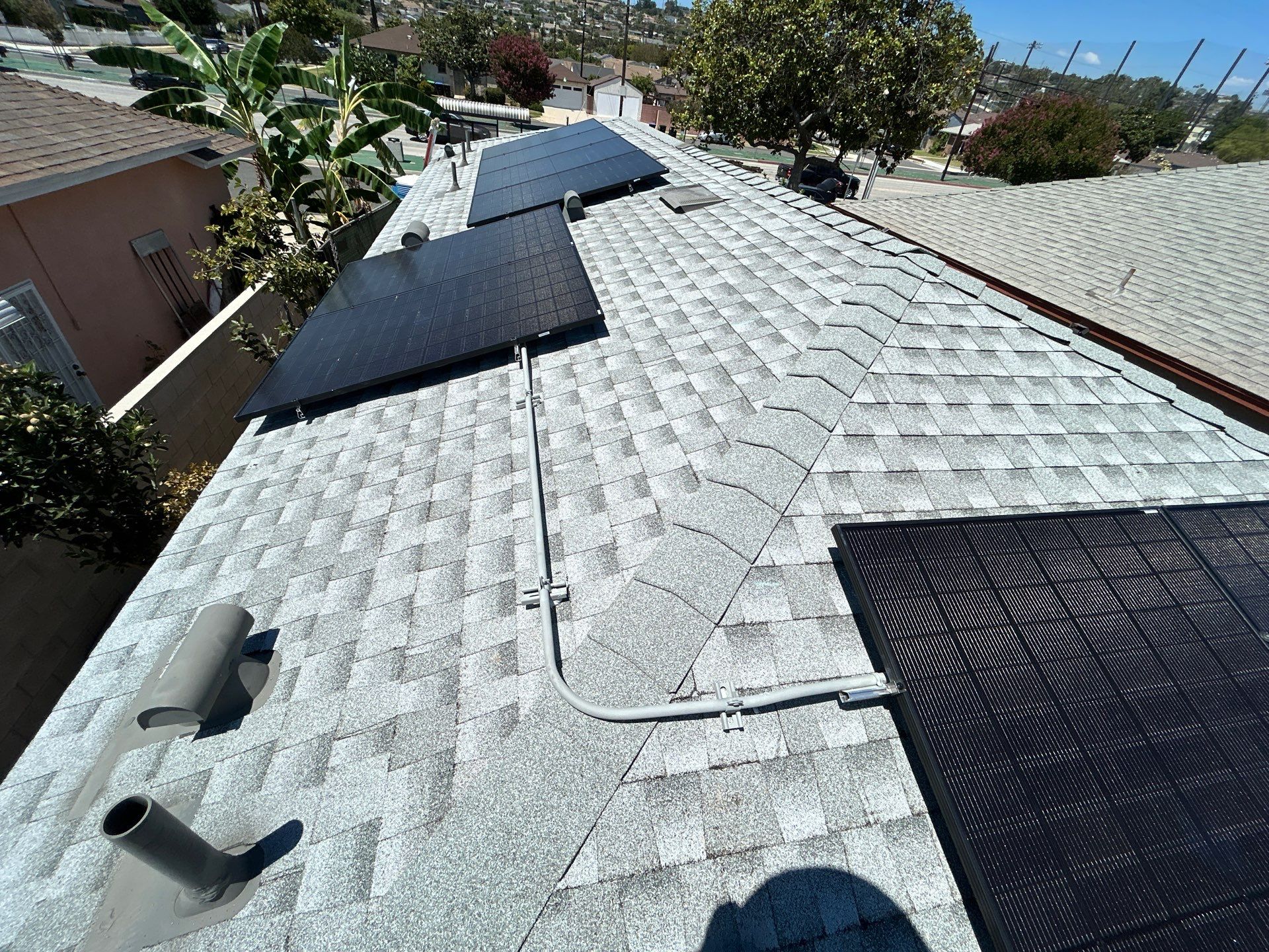 Solar Panel Installation with Black 450W Modules in Monterey Park by AWS Solar