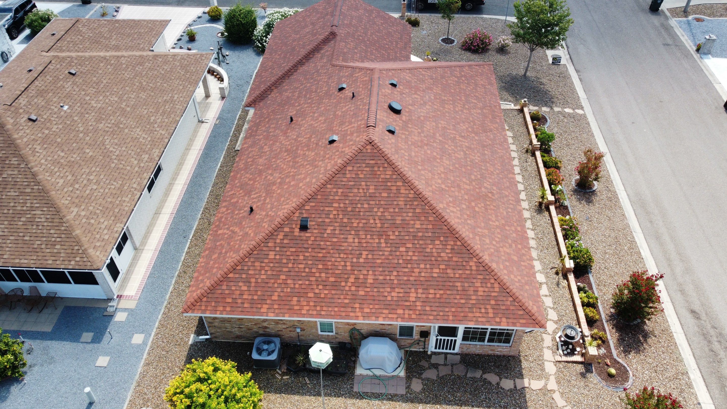 Mission Roof Project  by Bison Roofing  