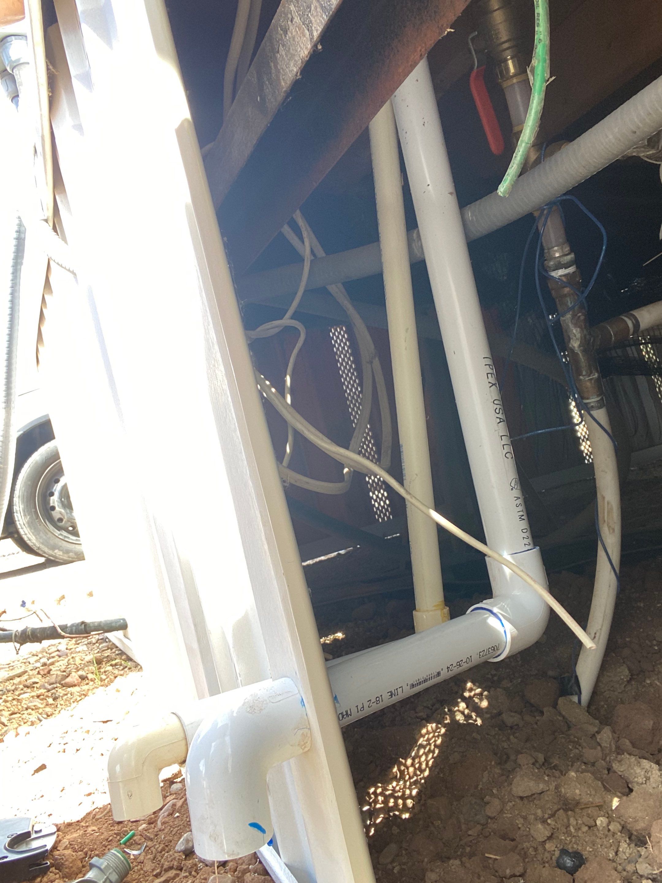 Project in Mesa by Mobile Home Installations