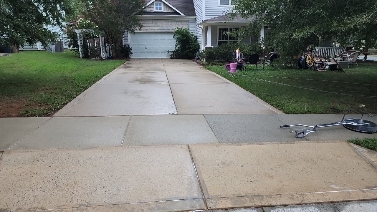 House Wash using cleaner by G&H Home Tech Pros LLC