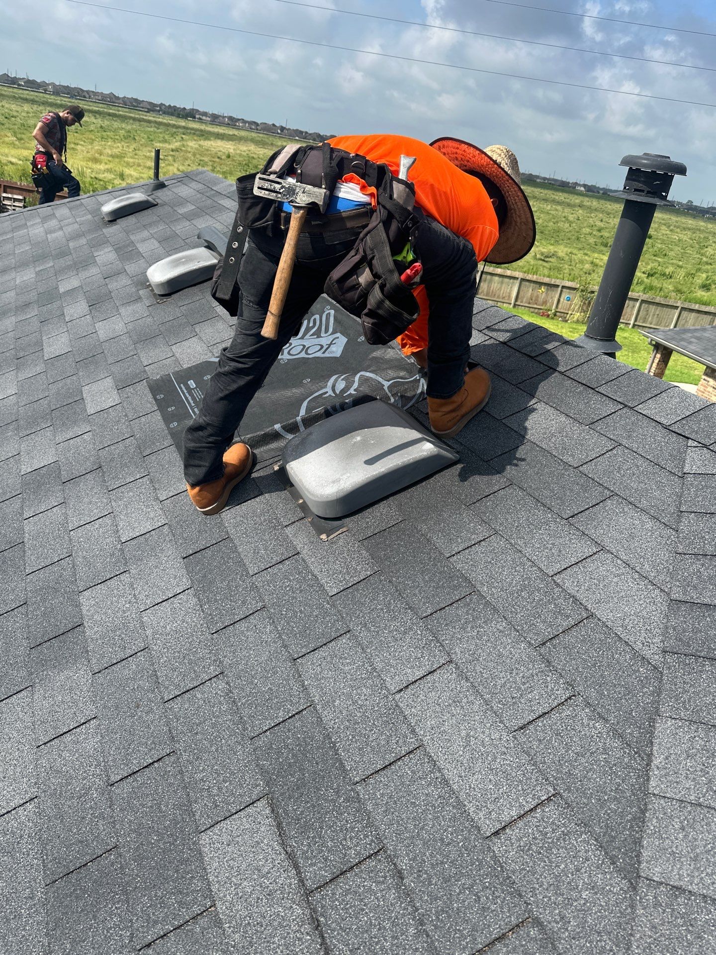 Residential Roofing Repair using Owen's Corning Duration (Lifetime) Shingles by Roof Repair Company