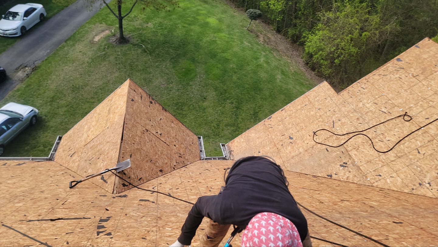 Roof Installation using GAF Timberline HDZ by ExteriorPros